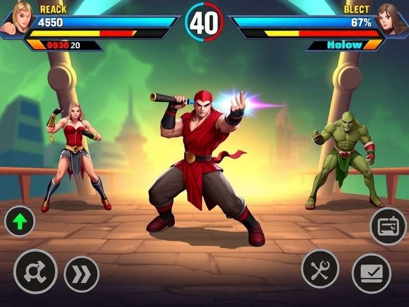 Mace Power Brawler Game Screenshot